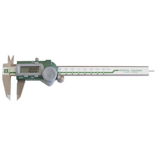 SK デジタルノギス(デプスバー丸棒) 150mm
