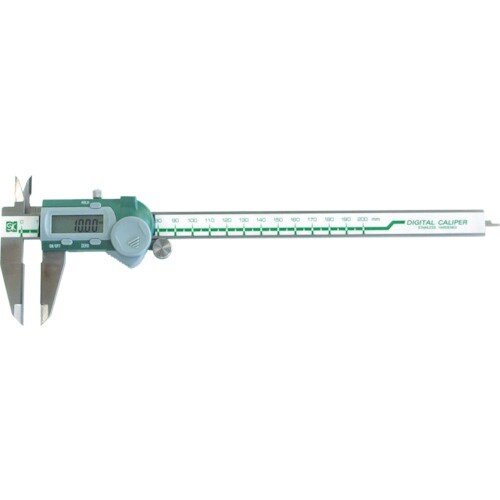SK デジタルノギス 超硬チップ付 200mm