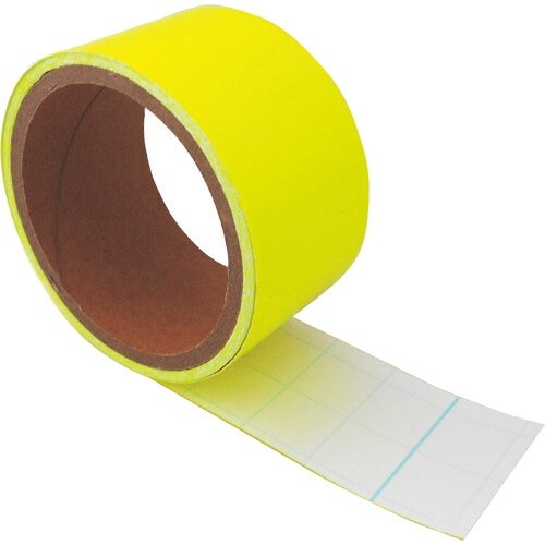 WAKI 蛍光テープ 50mmX3m 黄
