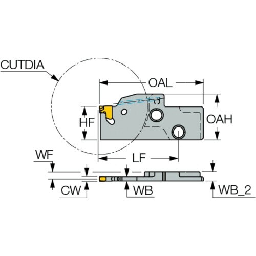 イスカル タンググリップ用アダプタ 高圧クーラント