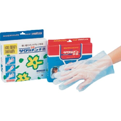 TGK 元祖 サクラメン手袋 L 乳白 100枚入