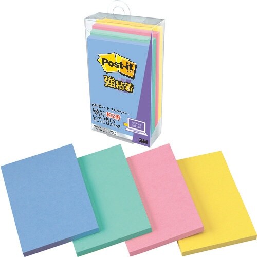 3M ポスト・イット 強粘着ノートマルチカラー3