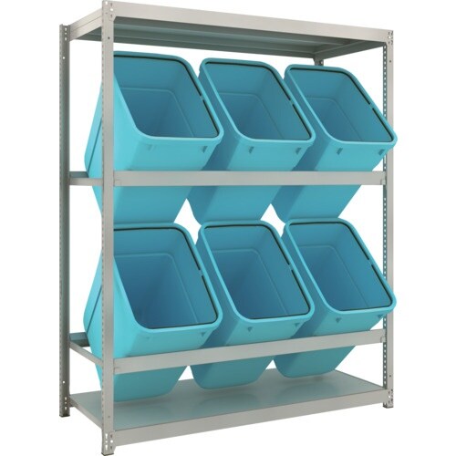 TRUSCO スチールラック ゴミ箱ラック M1.