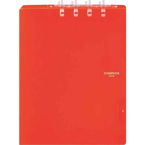 KING JIM 二つ折りリングノート コンパック