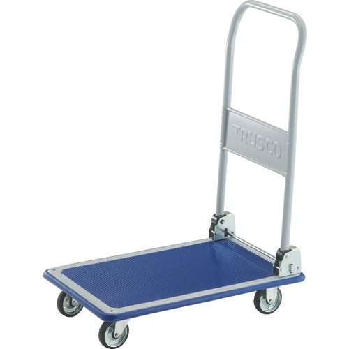 TRUSCO プレス製台車 ドンキーカート 折りた