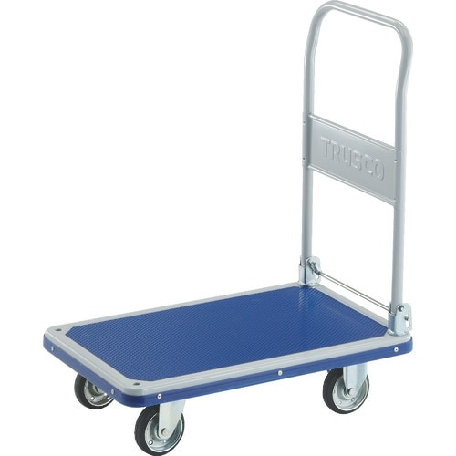 TRUSCO プレス製台車 ドンキーカート 折りた