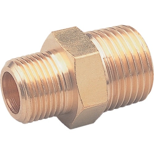 ASOH 異径六角ニップル PT3/8×PT3/4