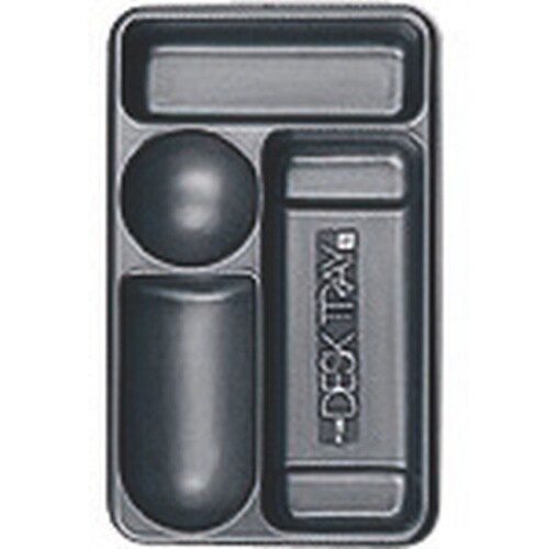 PLUS 63828)デスクトレー S ブラック