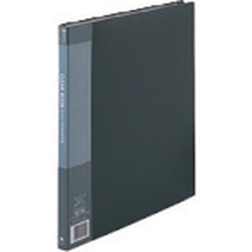 JTX 88738)クリア−ブック20P A4S灰