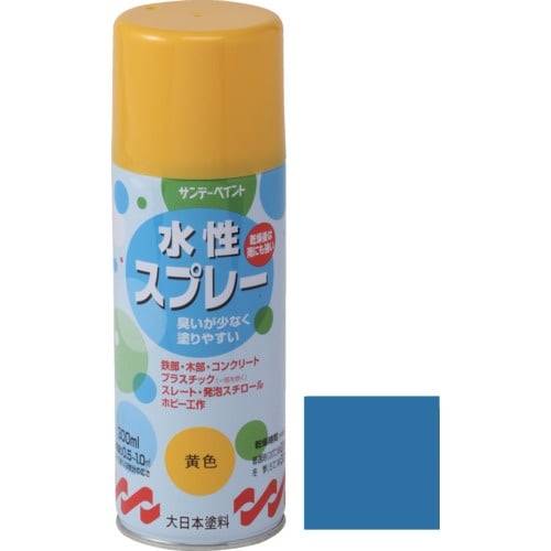 サンデーペイント 水性スプレー 青 300M