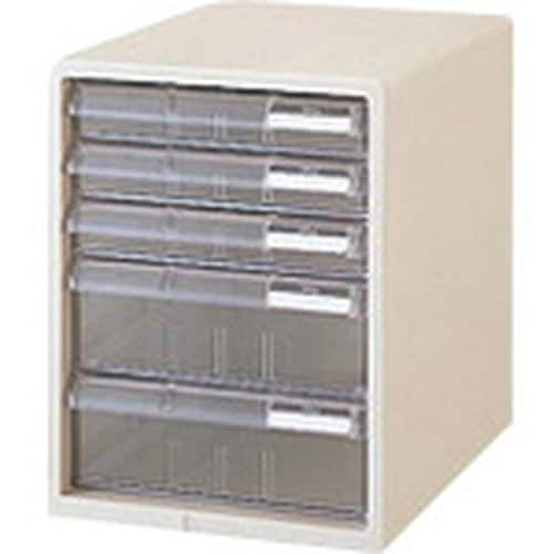 PLUS 16086)レターケースA4 浅3深2段