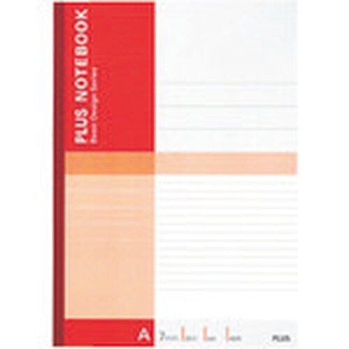PLUS 75087)ノートブック A4A罫 NO