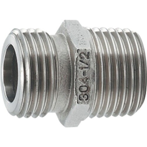 KAKUDAI フレキパイプ用ニップル(ステンレス