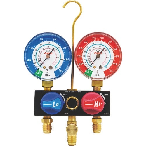 Asada ボールバルブ式Miniマニホールド本体