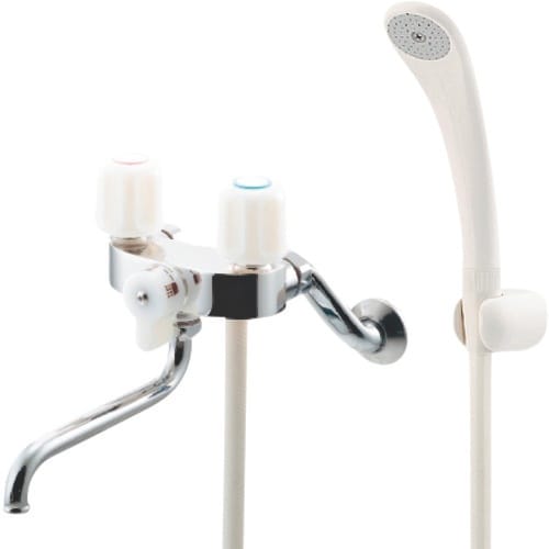 KAKUDAI 2ハンドルシャワー混合栓(一時止水