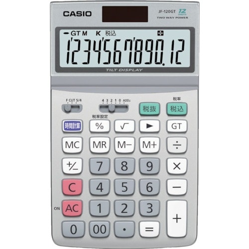 カシオ ジャストタイプ電卓