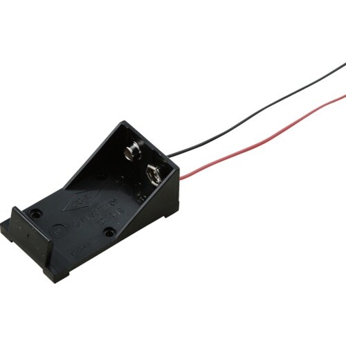 タカチ リード線付電池ホルダー 006P×1