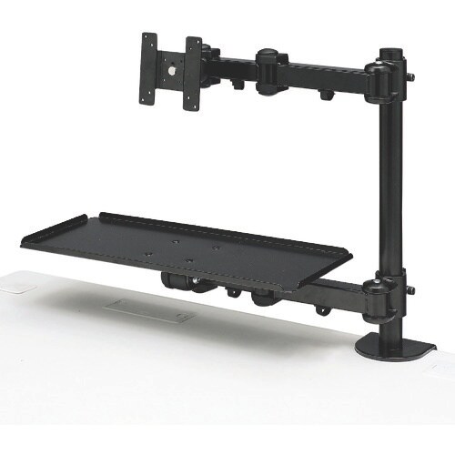 SANWA デュアルシステムアーム(キーボード台)