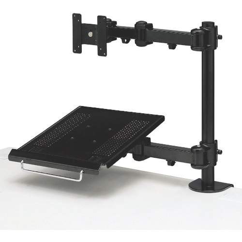 SANWA デュアルシステムアーム(ノートPC台)