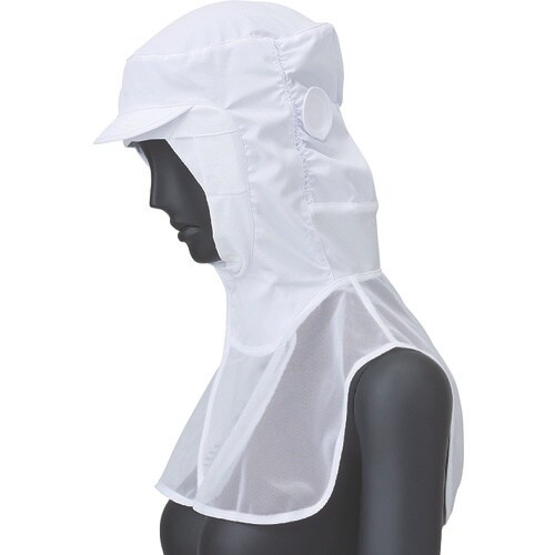 サンペックス フードケープ付 ホワイト LL