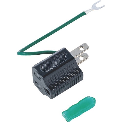 SANWA 3P→2P変換アダプタ(ブラック)