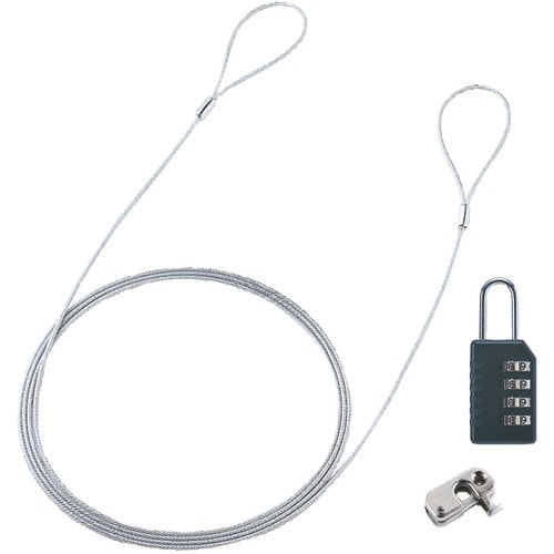 SANWA パソコンセキュリティワイヤーロック(ダ