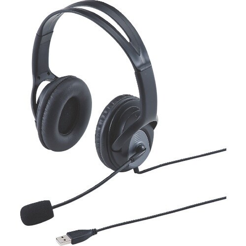 SANWA USBヘッドセット