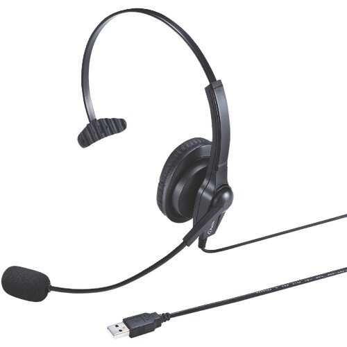 SANWA USBヘッドセット