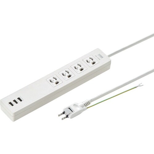 SANWA USB充電機能付きタップ