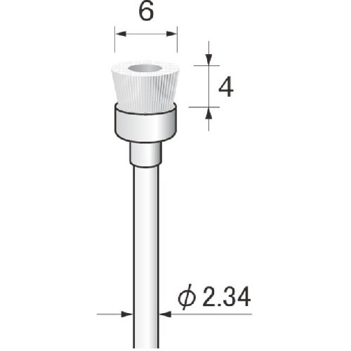 アルゴファイル チビブラシ(プレーンナイロン) 1