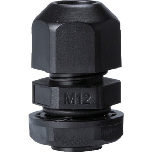 タカチ Mネジケーブルグランド 低価格タイプ ブラ