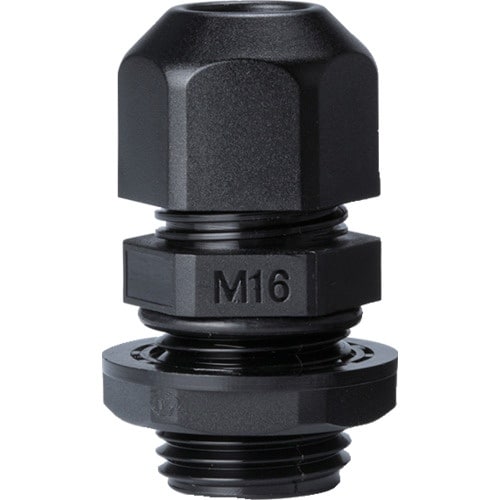 タカチ Mネジケーブルグランド 低価格タイプ ブラ