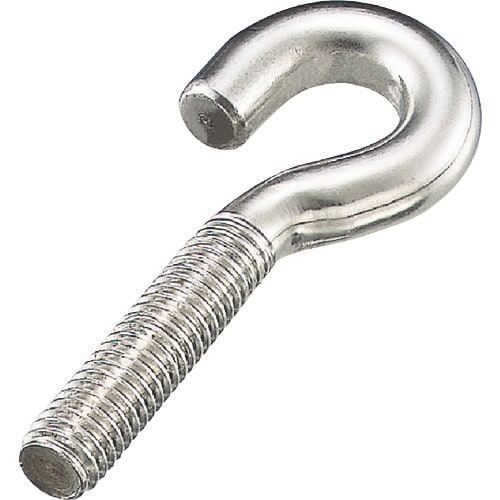 水本 ステンレス Qフック 捻子径M−6 使用荷重