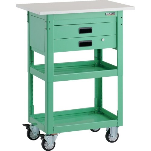 TRUSCO ツールワゴン ドルフィン 高さ調節式