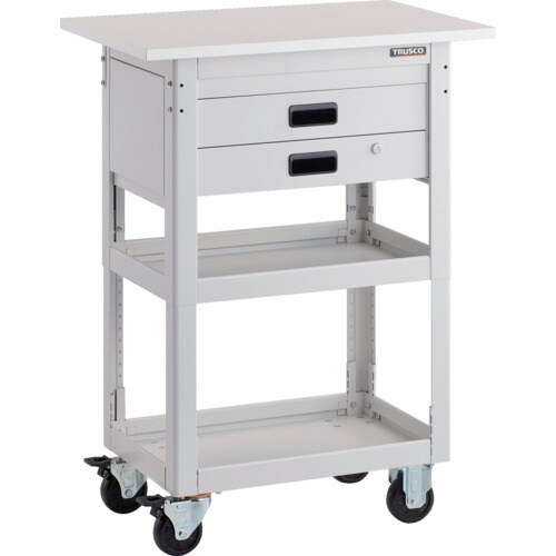 TRUSCO ツールワゴン ドルフィン 高さ調節式