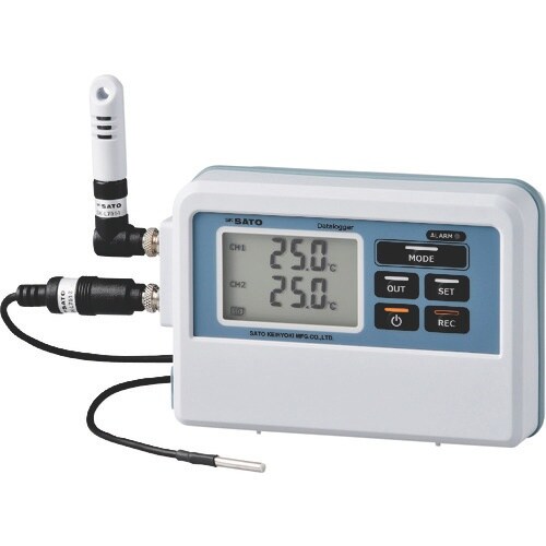 佐藤 2ch温度ロガー(サーミスタセンサタイプ)