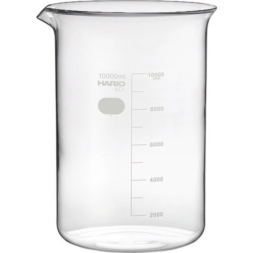 HARIO ビーカー 目安目盛付 10000ml