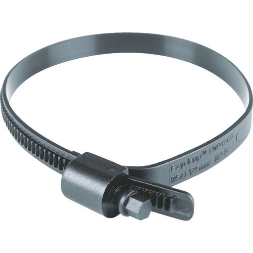 HCL 樹脂製ホースバンド Ezyclamp 締付