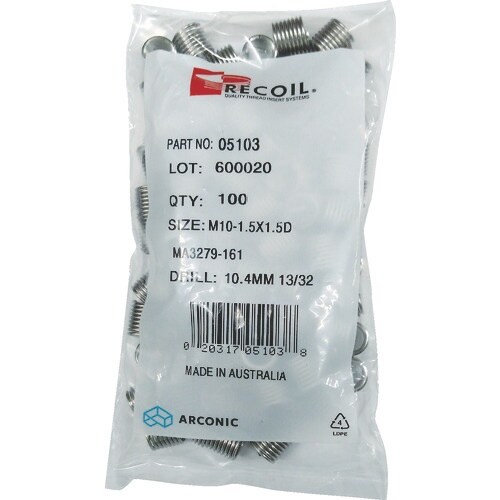 リコイル インサートねじ リコイル SUS304