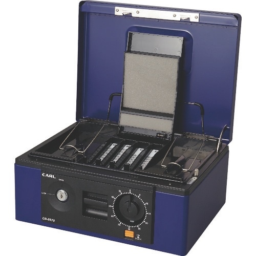 カール 手提げ金庫 キャッシュボックス CB−86