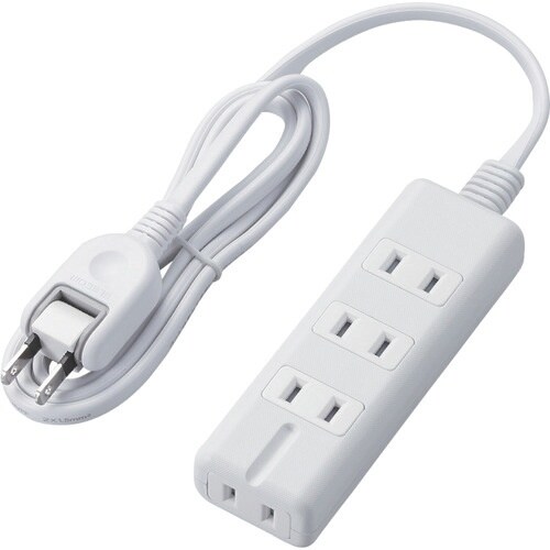 ELECOM 磁石タップ 4個口(内3ピン1) 1