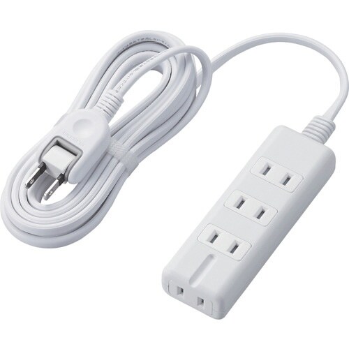 ELECOM 磁石タップ 4個口(内3ピン1) 3