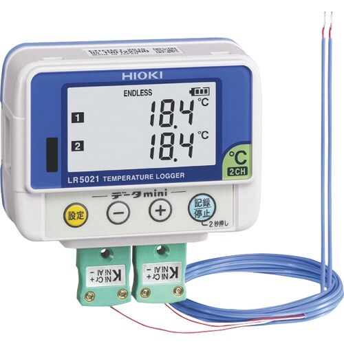 HIOKI 温度ロガー LR5021 書類3点付