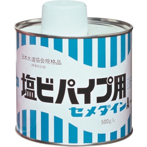 セメダイン 塩ビパイプ用A (無色透明)  500