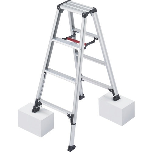 ハセガワ 専用脚立 脚軽 RZS 4段(脚部伸縮式