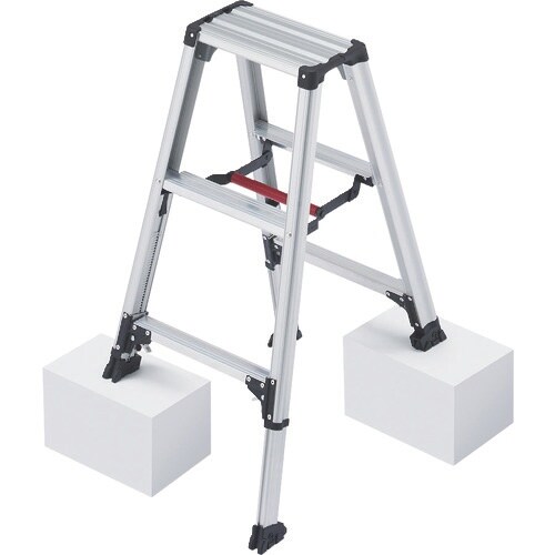 ハセガワ 専用脚立 脚軽 RZS 3段(脚部伸縮式