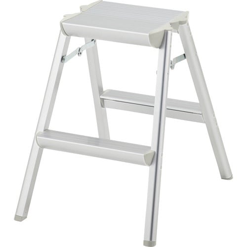 ハセガワ 天板幅広アルミ踏台 SEW型 2段