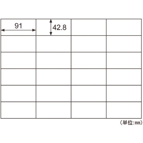 HISAGO B 4タックシール 24面