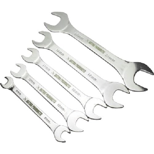 アストロプロダクツ 薄口スパナレンチ 5本セット