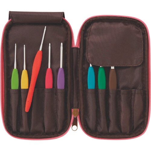 CLOVER ジッパー付かぎ針ケース